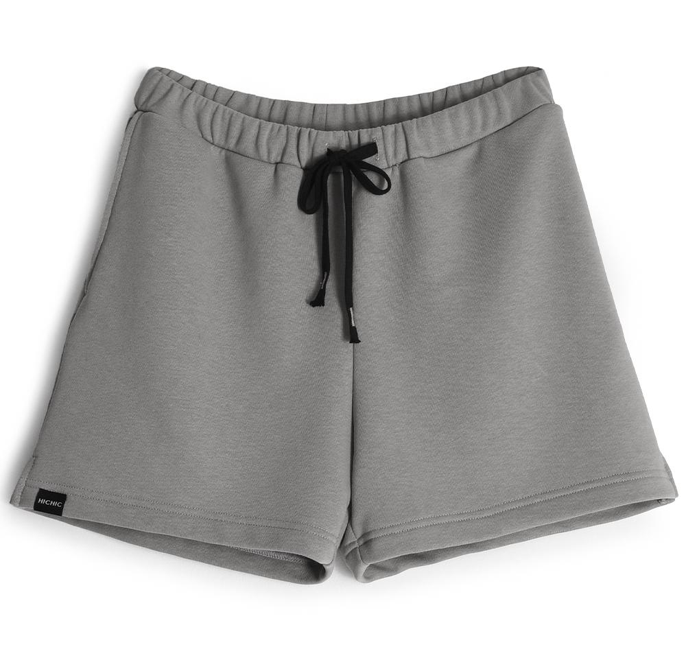 ŠEDÉ TEPLÁKOVÉ KRAŤASY DÁMSKÉ  SweetShorts