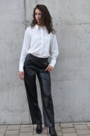 ELEGANTNÍ KOŽENKOVÉ KALHOTY Only