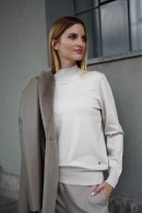 KRÉMOVÝ SVETR SE TŘPYTKAMI Red Button