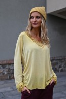 HOŘČICOVÉ TRIKO S KRAJKOU PECA del SOL