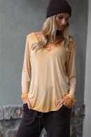 ORANŽOVÉ TRIKO S KRAJKOU PECA del SOL