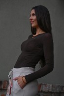 ČOKOLÁDOVÉ HNĚDÉ KAŠMÍROVÉ TRIKO PECA del SOL