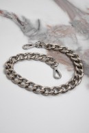 STŘÍBRNÝ ŘETÍZKOVÝ POPRUH NA KABELKU PECA del SOL