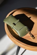 ZELENÉ KOŽENÉ POUZDRO NA BRÝLE PECA del SOL