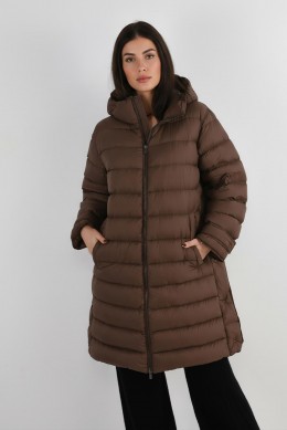 [JNBY09] ULTRALEHKÁ PÉŘOVÁ BUNDA DÁMSKÁ  hnědá
