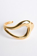 CUFF ZLATÝ PEVNÝ NÁRAMEK PECA del SOL