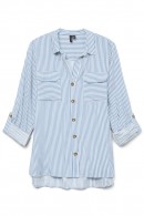 MODRO-BÍLÁ PRUHOVANÁ KOŠILE DÁMSKÁ Vero Moda