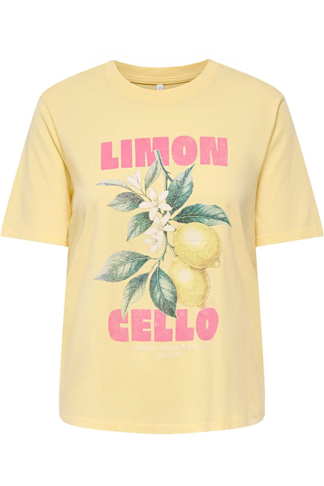 ŽLUTÉ TRIČKO S CITRÓNY LIMON CELLO