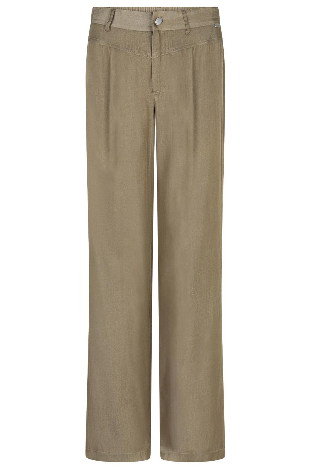 KHAKI LETNÍ LEHKÉ KALHOTY