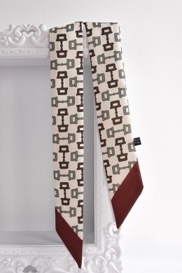 [PDS439] ÚZKÝ DÁMSKÝ ŠÁTEK SE VZOREM