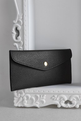 [PDS459] KOŽENÁ ČERNÁ PENĚŽENKA DÁMSKÁ