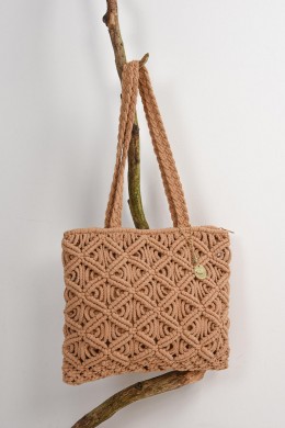 [PDS475] NATURAL HÁČKOVANÁ KABELKA