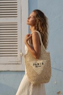 NATURAL SLAMĚNÁ TAŠKA PARIS PECA del SOL