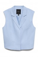 ELEGANTNÍ VESTA DÁMSKÁ SVĚTLE MODRÁ Vero Moda