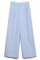 SVĚTLE MODRÉ WIDE LEG KALHOTY Vero Moda