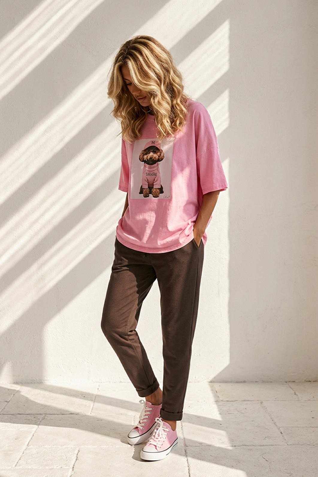 ČOKOLÁDOVĚ HNĚDÉ TEPLÁKY DÁMSKÉ  Dark Chocolate