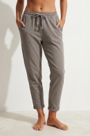 BAVLNĚNÉ ŠEDOHNĚDÉ TEPLÁKY DÁMSKÉ PECA del SOL Mushroom