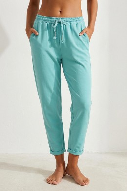 [PDS527] TYRKYSOVÉ TEPLÁKY DÁMSKÉ  Aqua