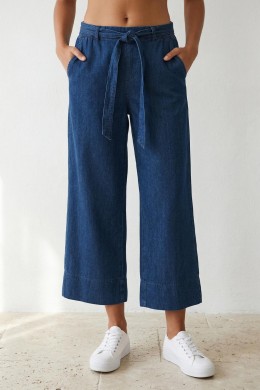 [REDB76] LEHKÉ DŽÍNOVÉ CULOTTES KALHOTY