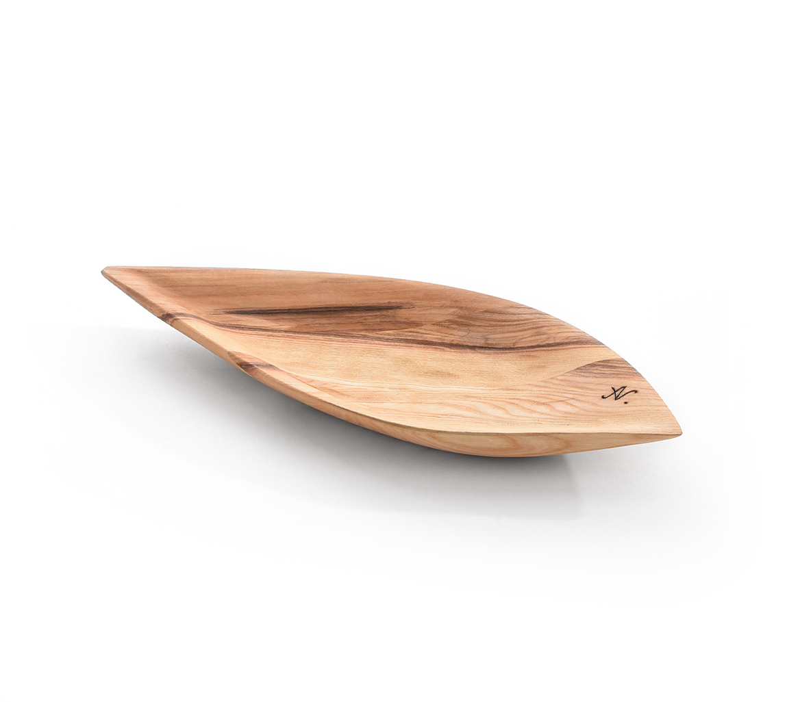 [AA0009] DŘEVĚNÁ MÍSA ANTOŠ ATELIÉR Wooden leaf
