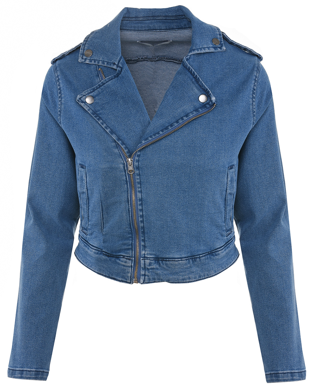 [JDY089] DŽÍNOVÁ BIKER BUNDA Jacqueline de Yong