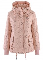 RŮŽOVÁ BUNDA S PUNTÍKY Danka RAGWEAR
