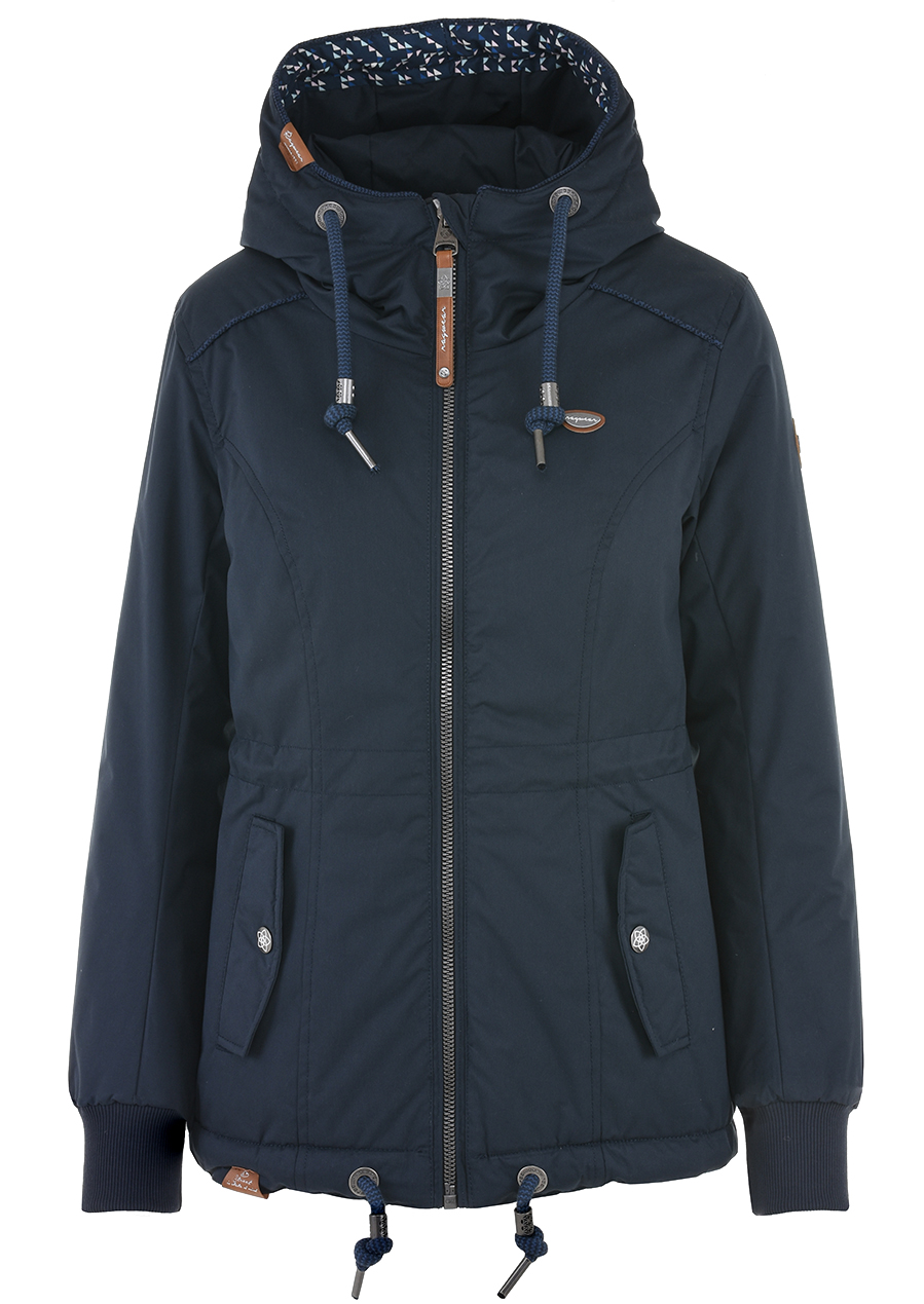 PLUS SIZE NAVY ZIMNÍ BUNDA Danka