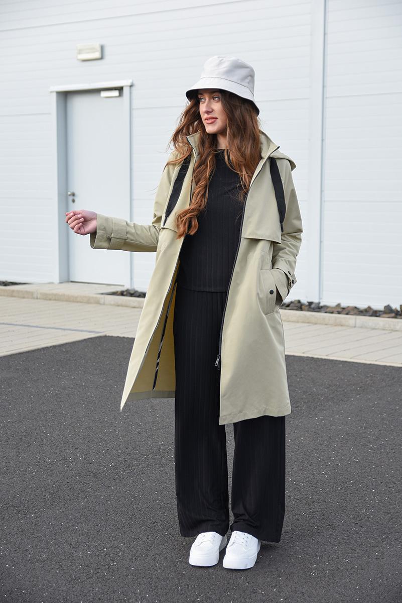 [RINOP234] MODERNÍ TRENCHCOAT Rino Pelle