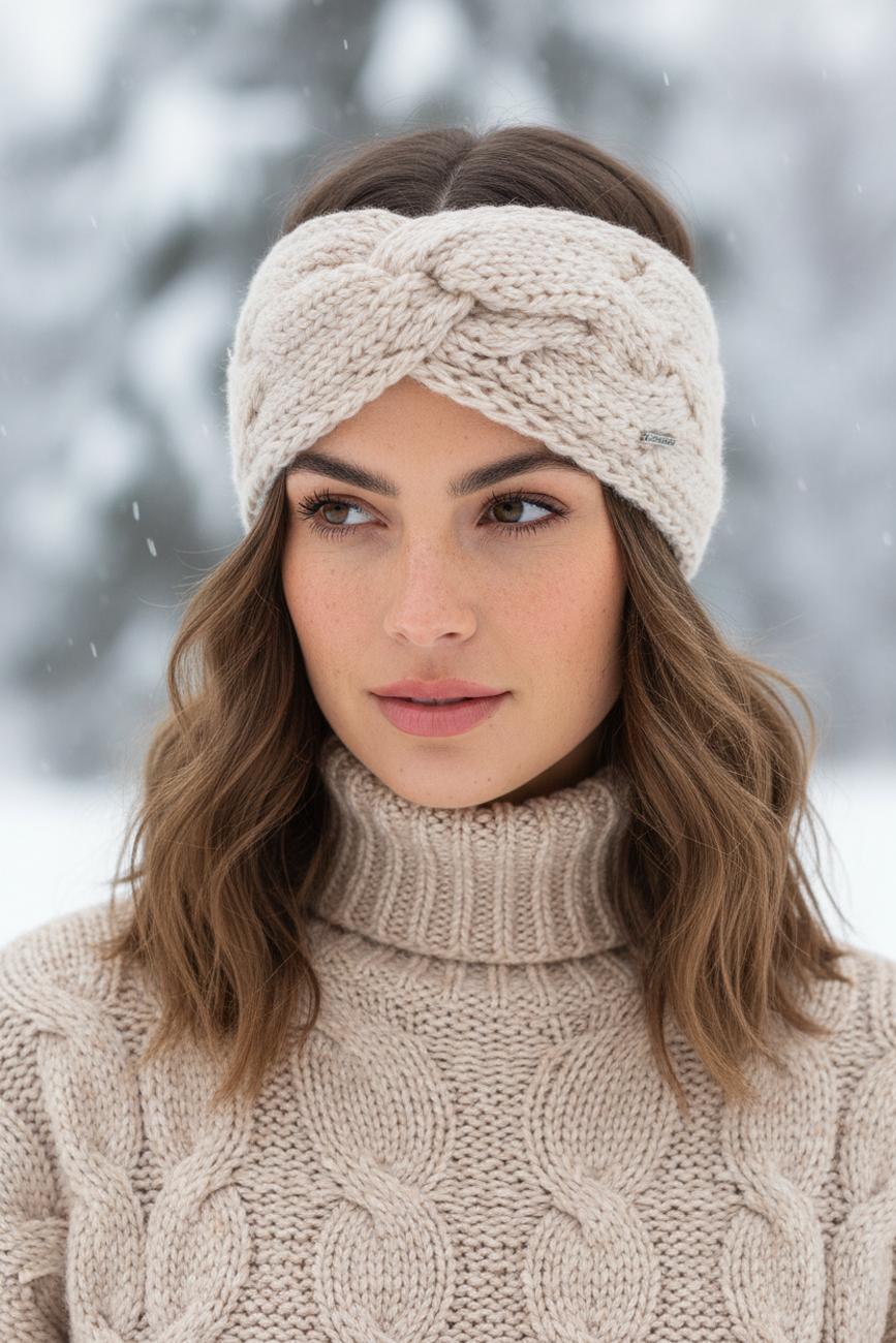 [RINOP282] PLETENÁ ČELENKA KRÉMOVÁ Rino Pelle