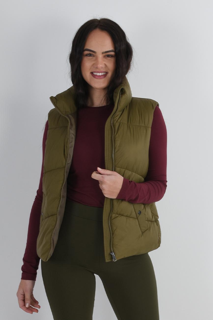 [VRM540] KRÁTKÁ KHAKI VESTA