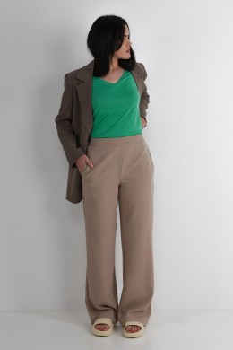 [PCS186] BÉŽOVÉ ŠIROKÉ KALHOTY