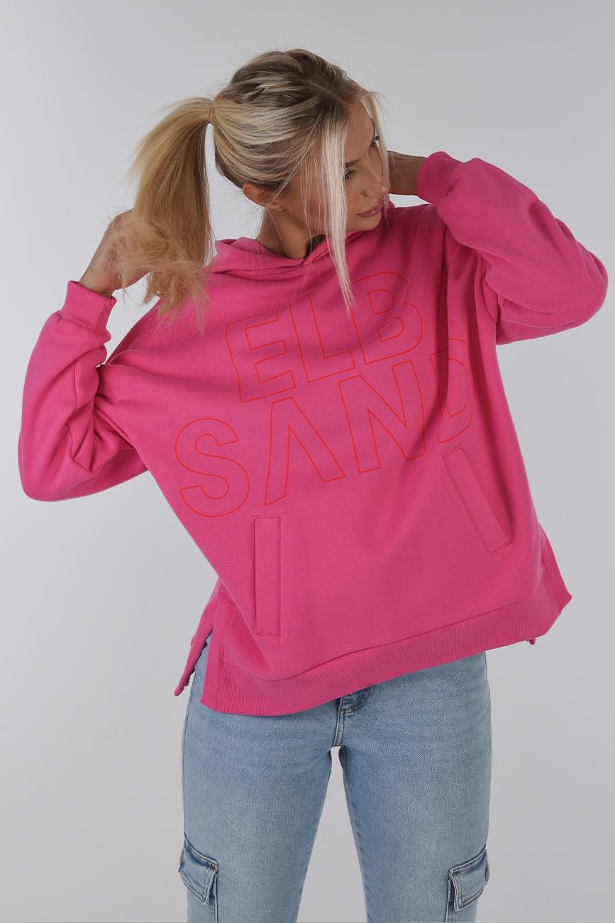 [ELB222] RŮŽOVÁ OVERSIZED MIKINA  Lioba