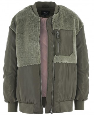 [ONLY051] ZIMNÍ BOMBER DÁMSKÝ KHAKI