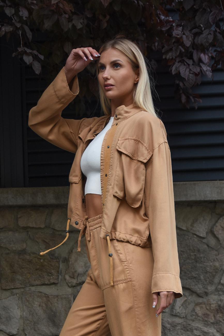 [ONLY119] LEHKÁ JARNÍ BUNDA CAMEL
