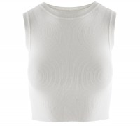CROP TOP TÍLKO JDY krémové