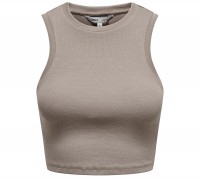 CROP TOP TÍLKO BÉŽOVÉ Only