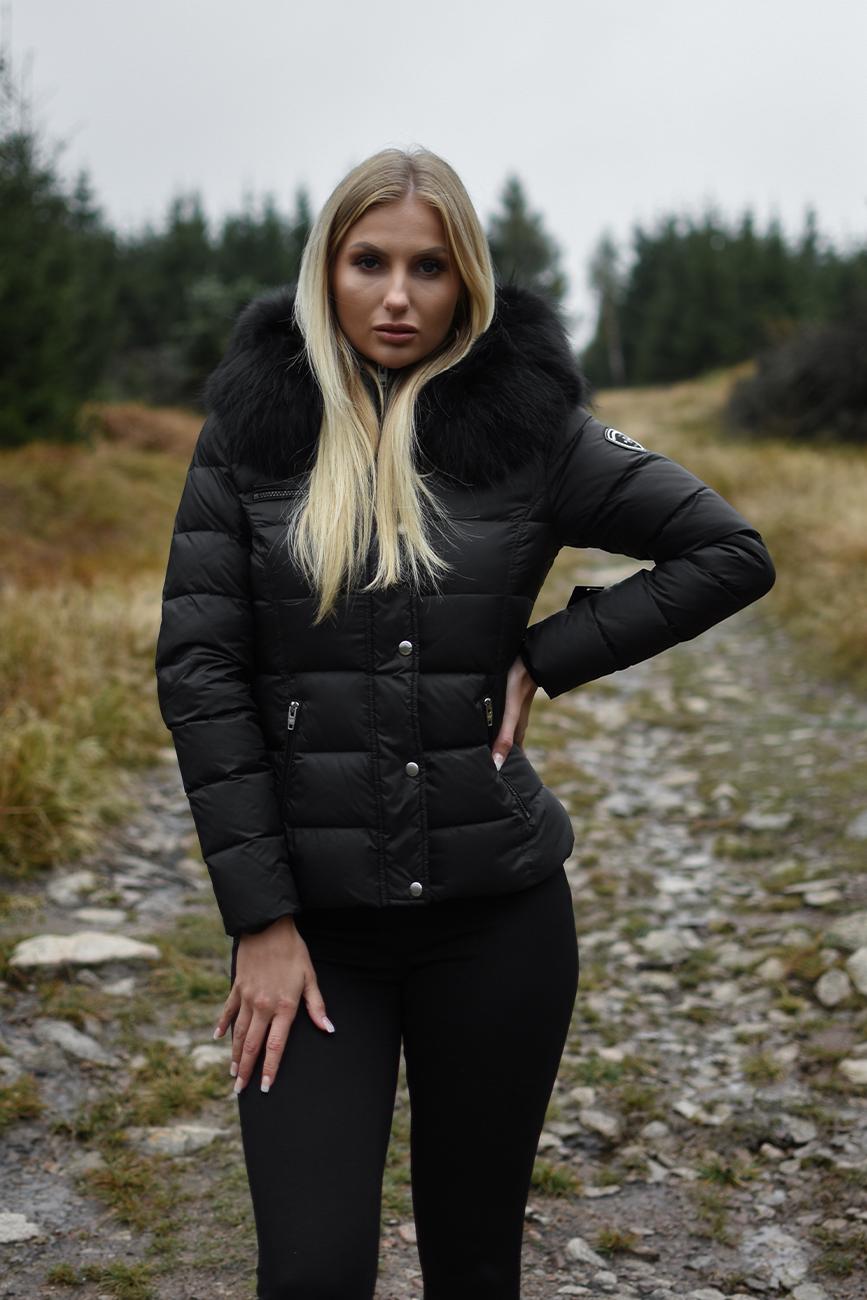 [RNB291] ČERNÁ KRÁTKÁ BUNDA  Jada
