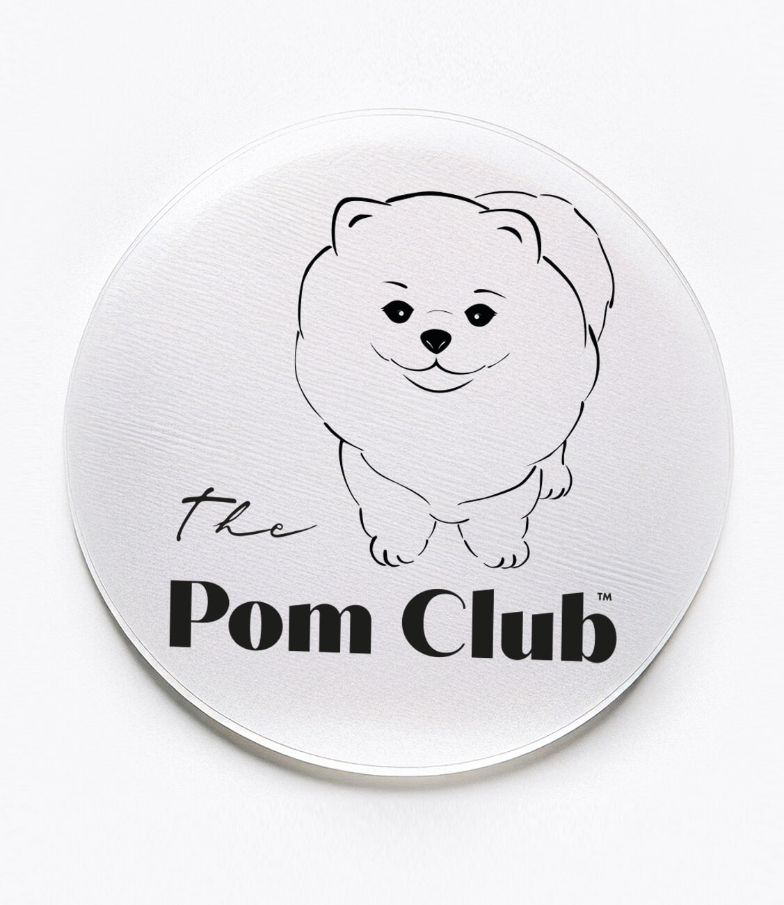 [CHIC399] SAMOLEPKA NA AUTO POMERANIAN  The Pom Club 130 mm