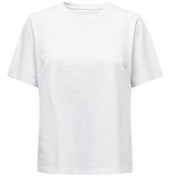 DÁMSKÉ BÍLÉ TRIČKO S KRÁTKÝM RUKÁVEM Only