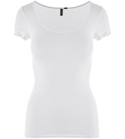 BÍLÉ BASIC TRIČKO DÁMSKÉ Vero Moda