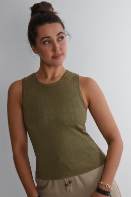 [PCS317] ZELENÝ TŘPYTIVÝ TOP