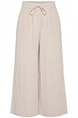 [PCS350] BÉŽOVÉ MUŠELÍNOVÉ CULOTTES KALHOTY
