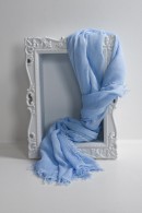 VELKÝ BAMBUSOVÝ ŠÁTEK MODRÝ BABY BLUE PECA del SOL